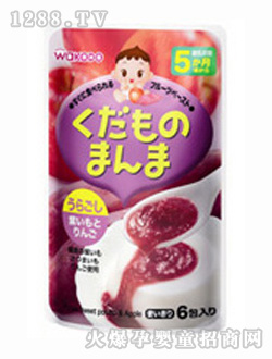 和光堂紅薯蘋(píng)果泥