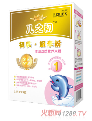 貝比智淮山雙歧營(yíng)養(yǎng)米粉盒裝225g1段