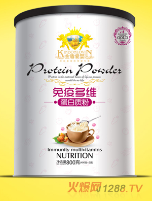 金盾愛(ài)嬰免疫多維蛋白質(zhì)粉800g