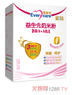 愛嬰佳全階段潤腸呵護(hù)(盒裝)奶米粉