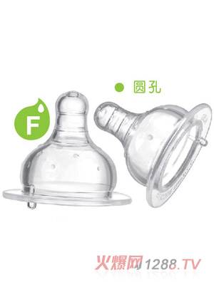愛(ài)樂(lè)寶5優(yōu)仿真母乳寬口奶嘴F