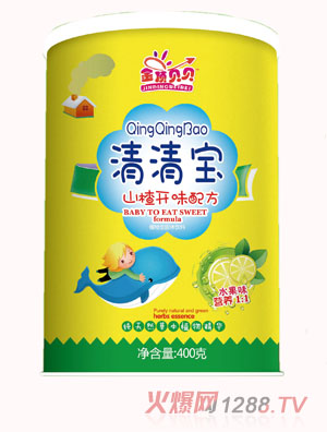 金頂貝貝山楂開胃清清寶