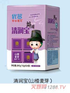 優(yōu)智山楂麥芽清潤寶240g聽裝