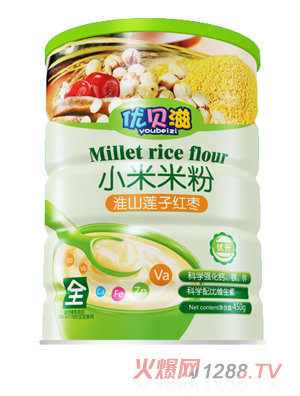優(yōu)貝滋淮山蓮子紅棗小米米粉-聽(tīng)裝