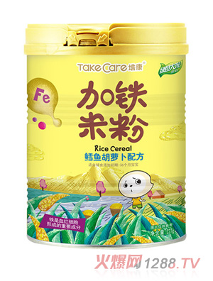 培康悠萃加鐵米粉-鱈魚胡蘿卜配方