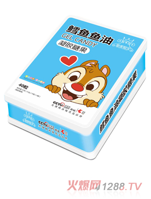 皇家聰寶鱈魚(yú)魚(yú)油凝膠糖果