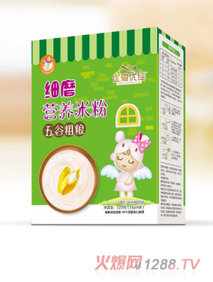 優(yōu)愛優(yōu)佳細磨五谷粗糧營養(yǎng)米粉（盒裝）