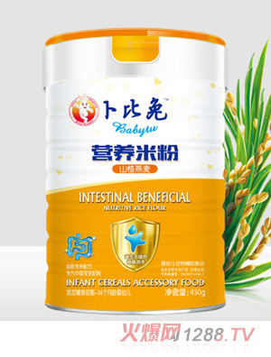 卜比兔山楂燕麥營(yíng)養(yǎng)米粉