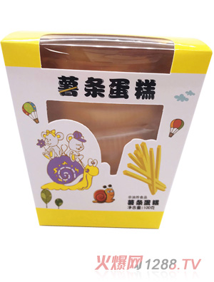 蝸蝸散步薯?xiàng)l蛋糕100g
