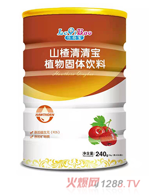 樂(lè)奇寶清清寶240g 山楂