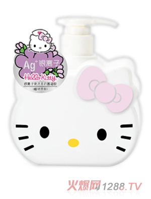 Hello Kitty初酷銀離子免洗手抗菌凝膠（植物萃?。?- 副本