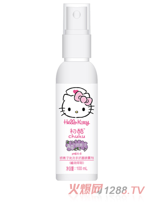 Hello Kitty初酷銀離子免洗手抗菌噴霧劑（植物萃?。?00ml