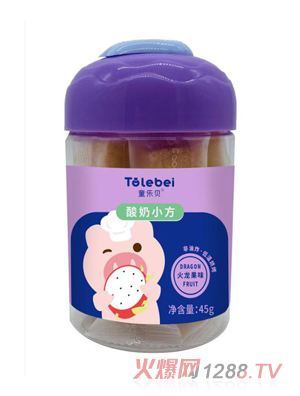 童樂貝酸奶小方火龍果味