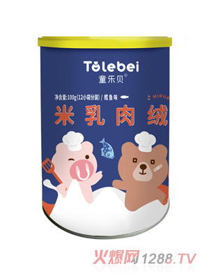童樂(lè)貝米乳肉絨鱈魚(yú)味