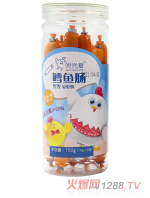 兜兜愛(ài)鱈魚腸 芝士味 150g