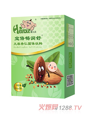 孩兒樂(lè)寶貝腸潤(rùn)舒火麻杏仁固體飲料
