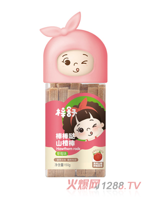 梓舒山楂棒草莓藍莓蘋果原味健胃消食酸爽有度小零食