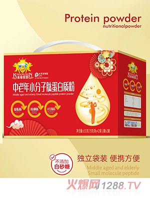 金盾愛嬰中老年小分子肽蛋白質粉